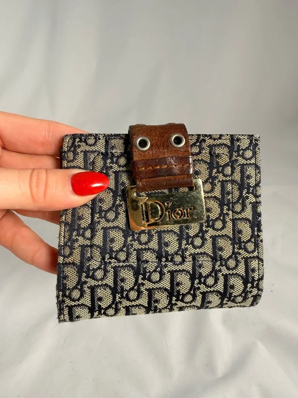 Dior John Galliano Era 2002 Vintage Trotter Wallet